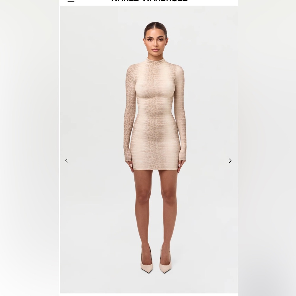 Naked wardrobe dress